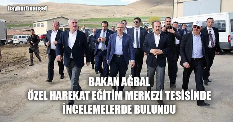 Bakan Ağbal Özel Harekat Eğitim Merkezi Tesisinde İncelemelerde Bulundu