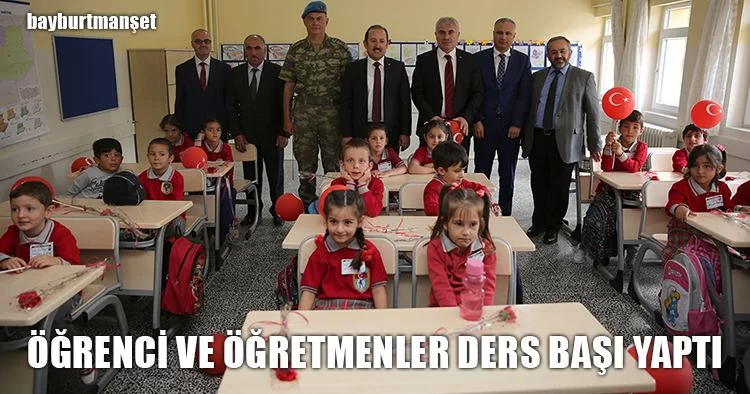 Bayburt’ta Yeni Eğitim Öğretim Yılı Başladı