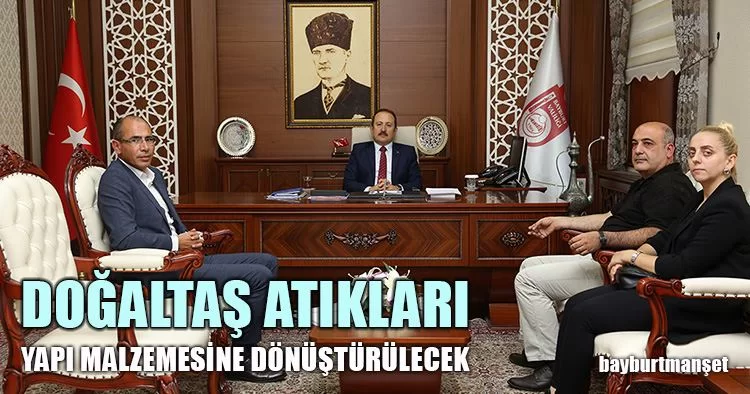 Doğaltaş Atıkları Yapı Malzemesine Dönüştürülecek