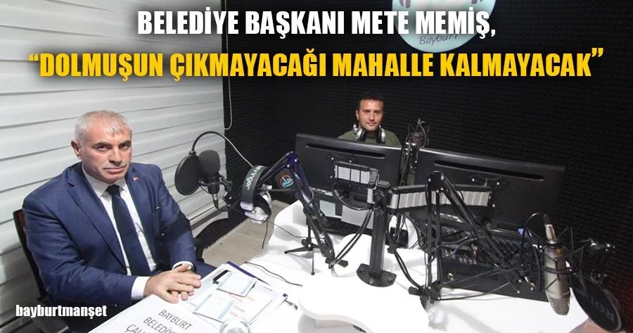 Başkan Memiş, Dolmuşun Çıkmayacağı Mahalle Kalmayacak