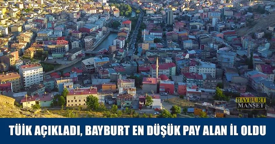 Bayburt En Düşük Pay Alan İl Oldu