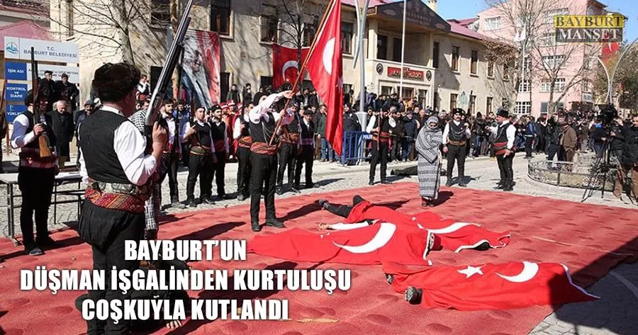 Bayburt’un Düşman İşgalinden Kurtuluşu Coşkuyla Kutlandı