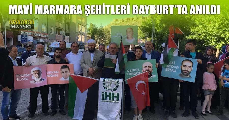 Mavi Marmara Şehitleri Bayburt'ta Anıldı