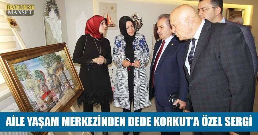 Aile Yaşam Merkezinden Dede Korkut'a Özel Sergi