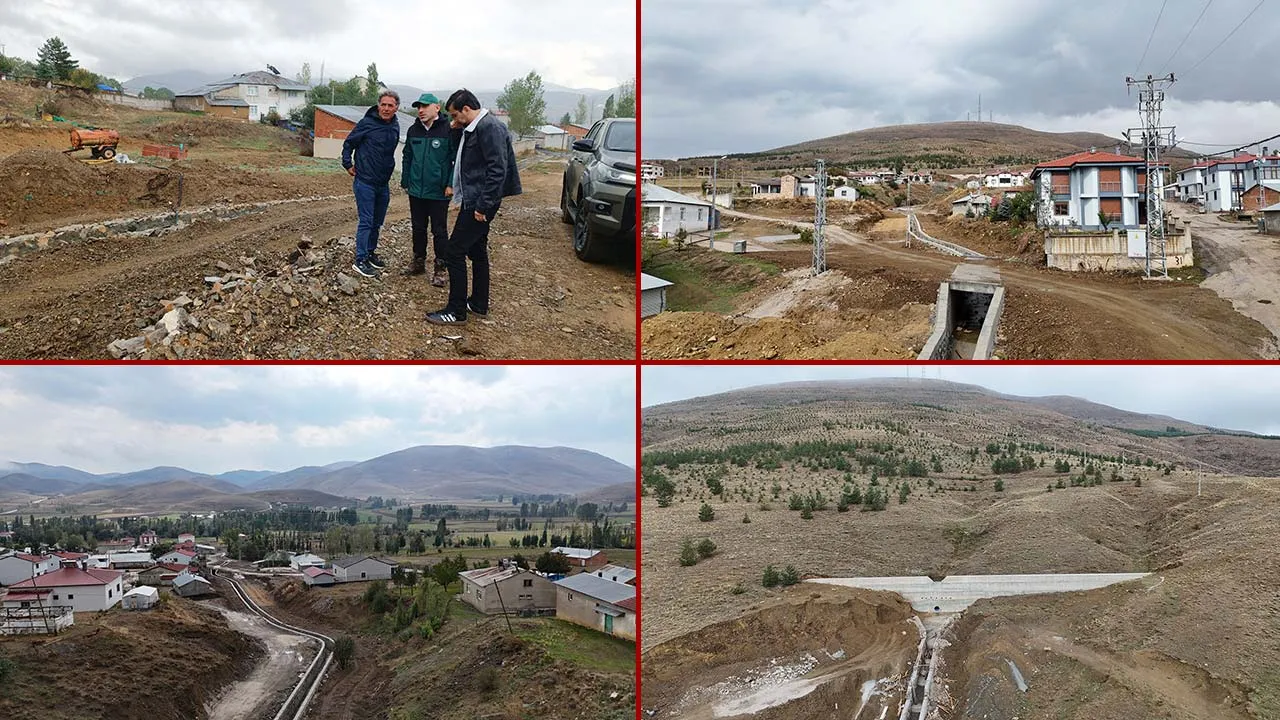 Bayburt Demirözü Gökçedere Taşkın Kontrol Projesi Yüzde 83 Tamamlandı