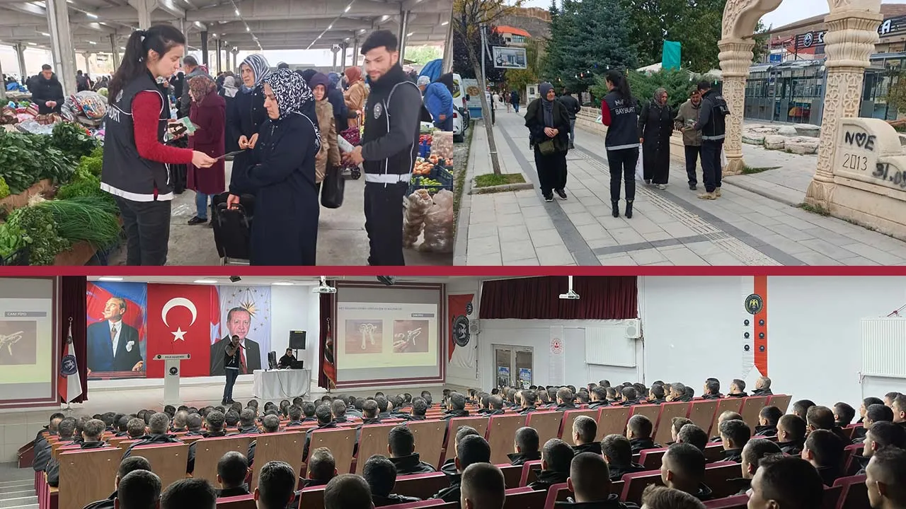 Bayburt'ta Uyuşturucuyla Mücadele Yoğunlaşıyor