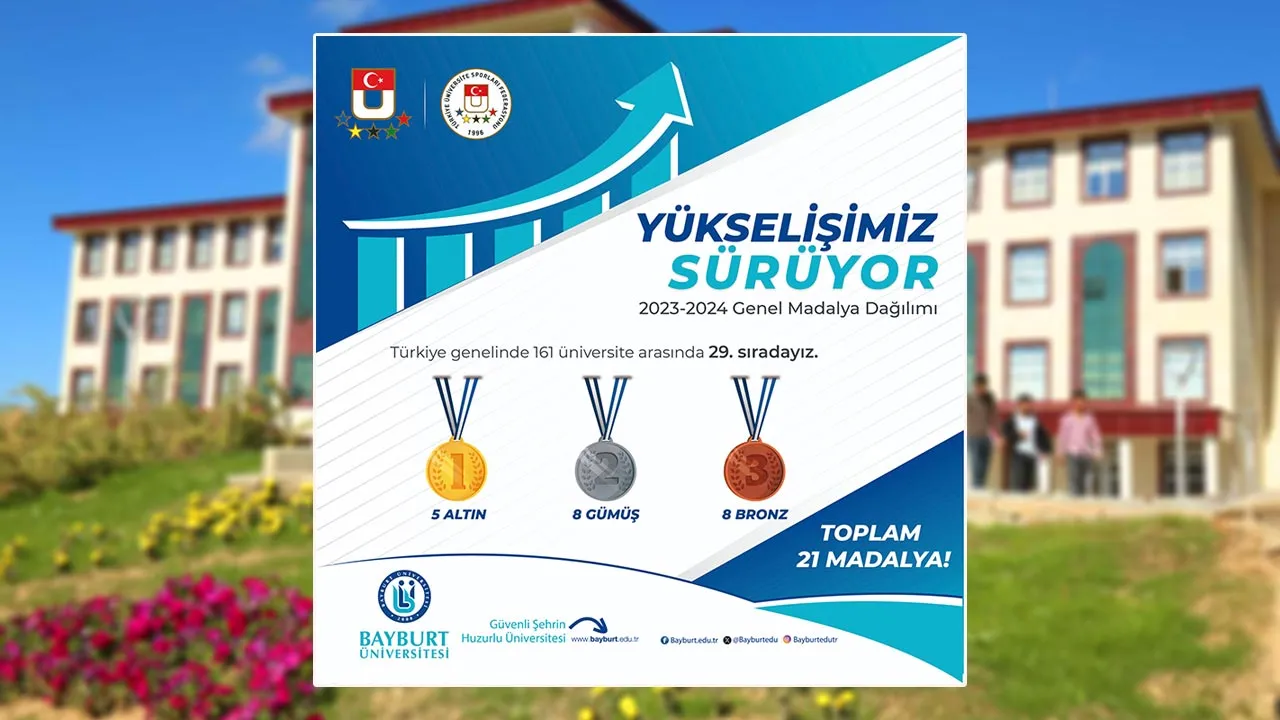 Bayburt Üniversitesi Sporcuları Türkiye'yi Sarsıyor: 21 Yeni Madalya!