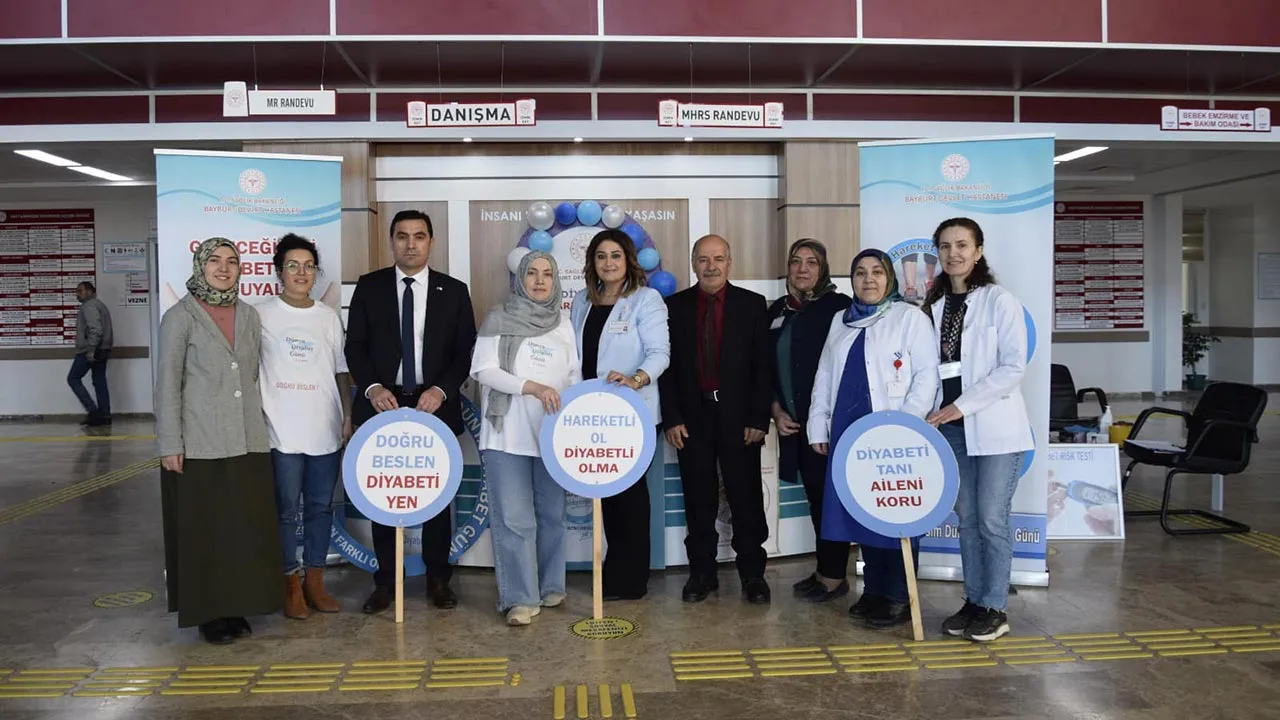 Bayburt'ta Diyabet Farkındalığı Artırıldı! Sağlıklı Yaşam İçin Önemli Uyarılar