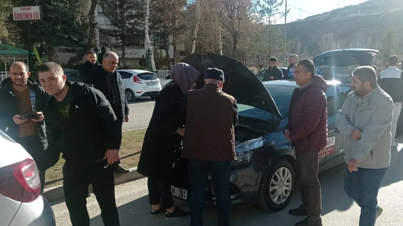 Bayburt'ta Sürücü Adaylarına Ziyaret, Rahmi Güney, MTSK Sınavlarını Denetledi