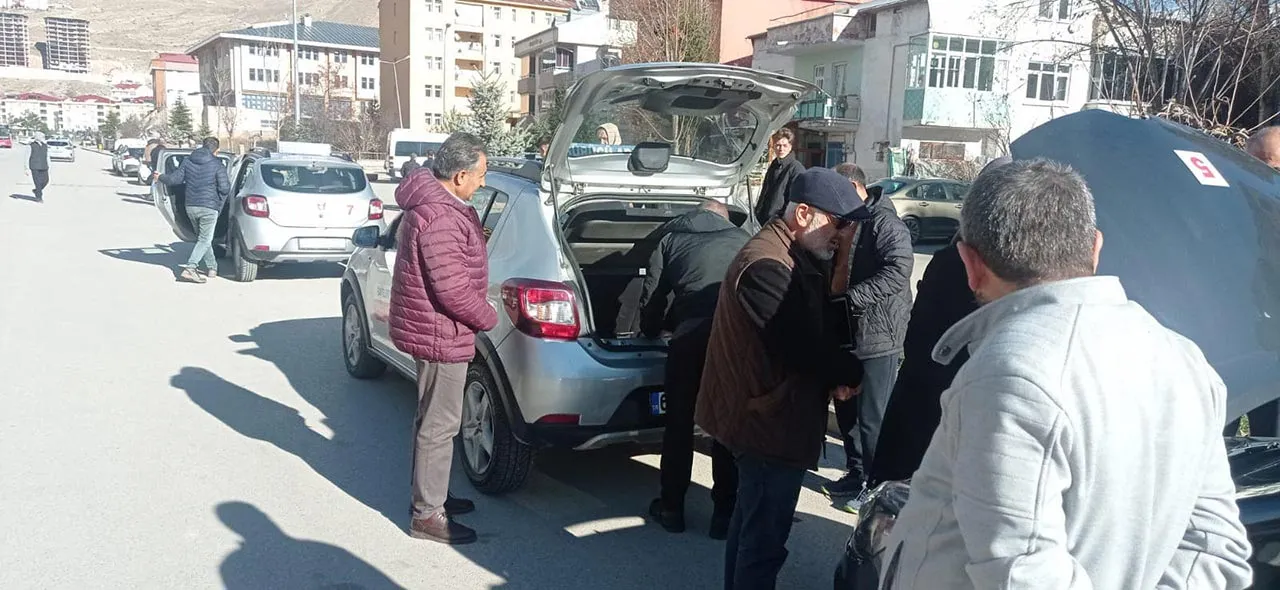 Bayburt'ta Sürücü Adaylarına Ziyaret, Rahmi Güney, MTSK Sınavlarını Denetledi