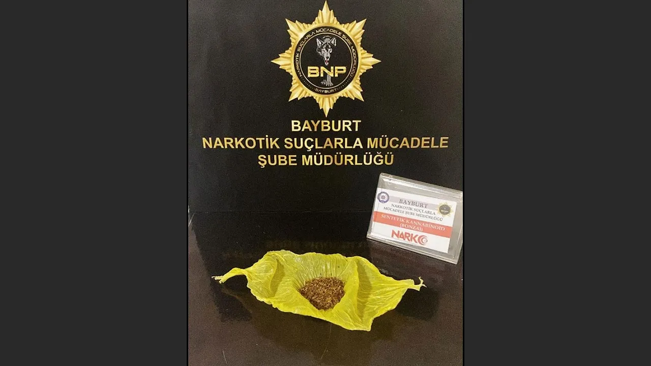 Bayburt'ta Bonzai Operasyonu: 1 Şüpheli Yakalandı!