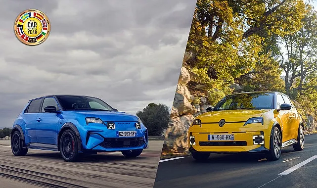 2025 Yılının Otomobili Renault 5 ve Alpine A290 Seçildi! haberi