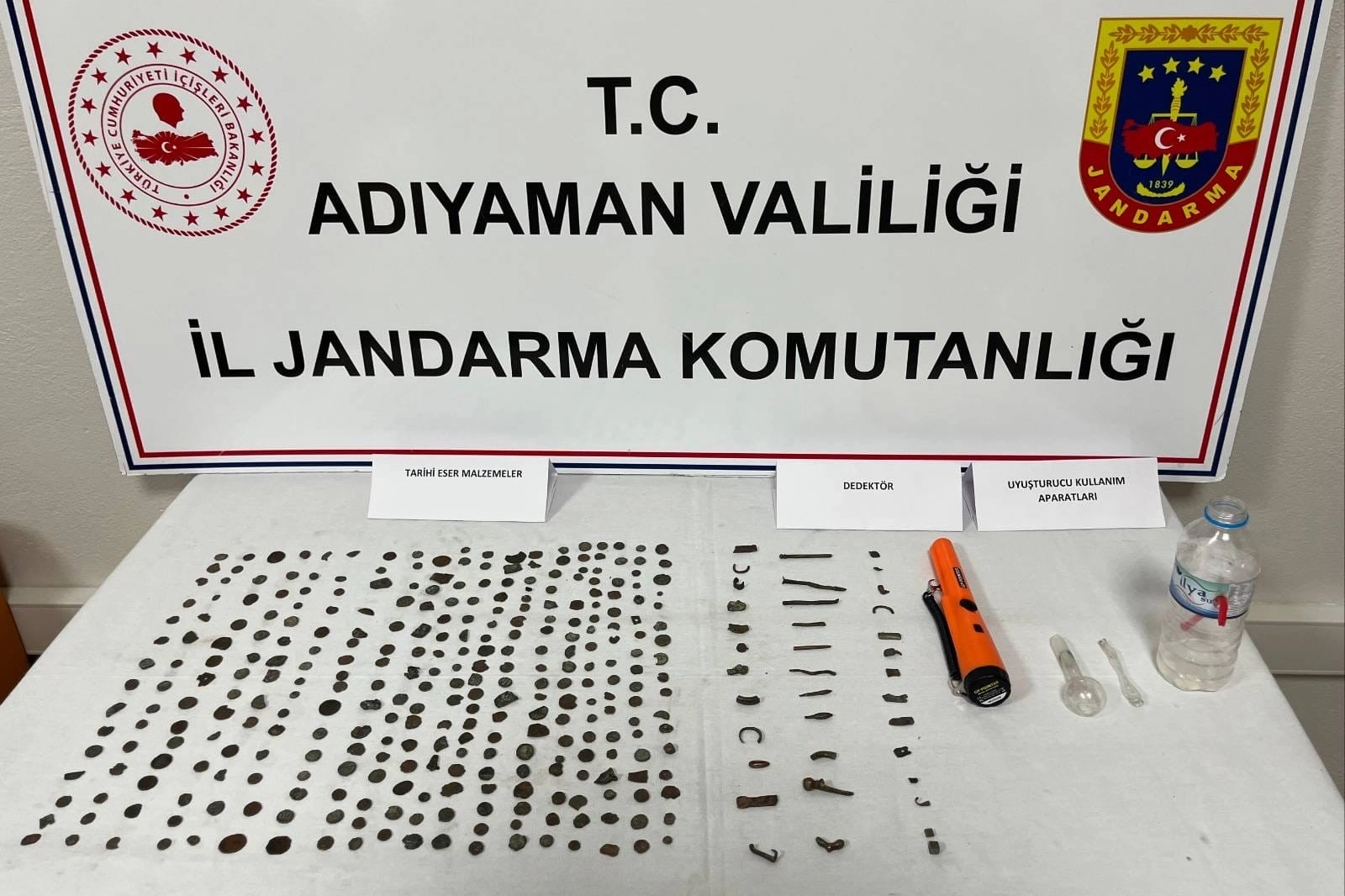 Adıyaman’da tarihi eser kaçakçılığı operasyonu haberi