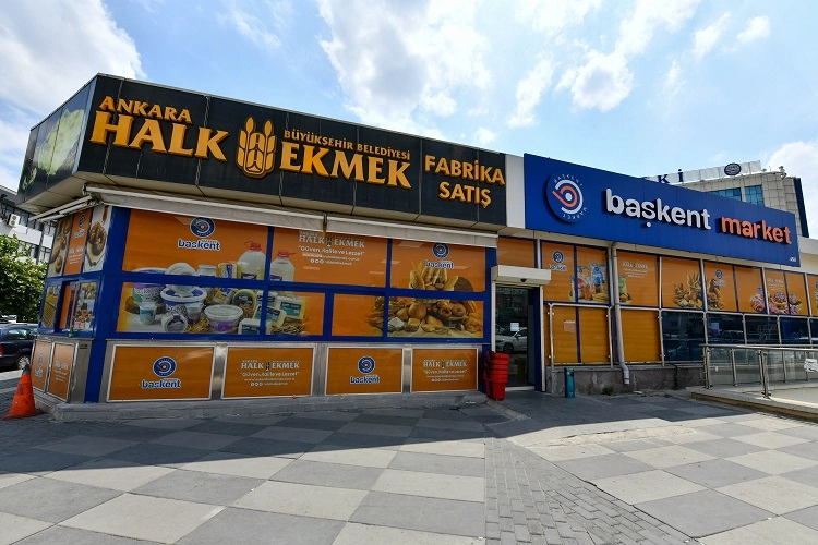 Ankara Büyükşehir'in Başkent Marketi'ne yoğun ilgi haberi