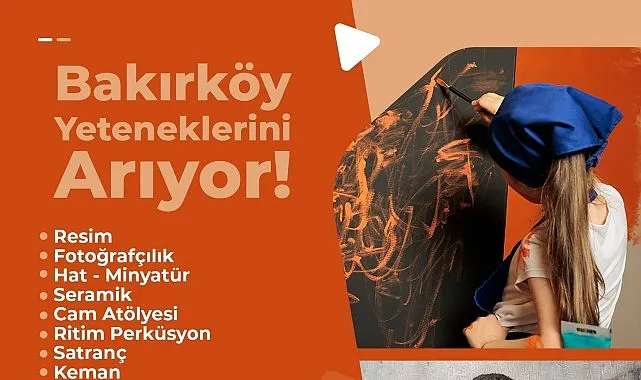 Bakırköy Belediyesi Etüt Merkezi Yeni Yetenekler Yetiştirmek İçin Başvurulara Başladı haberi