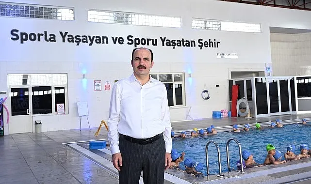 Başkan Altay: “Konya'da 3. Sınıfı Bitiren Tüm Çocuklara Yüzme Öğretmeyi Hedefliyoruz” haberi