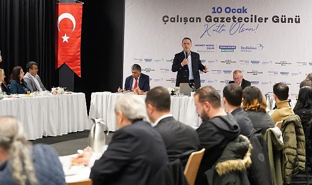 Başkan Çalık’tan Çalışan Gazeteciler Günü’nde Anlamlı Buluşma haberi