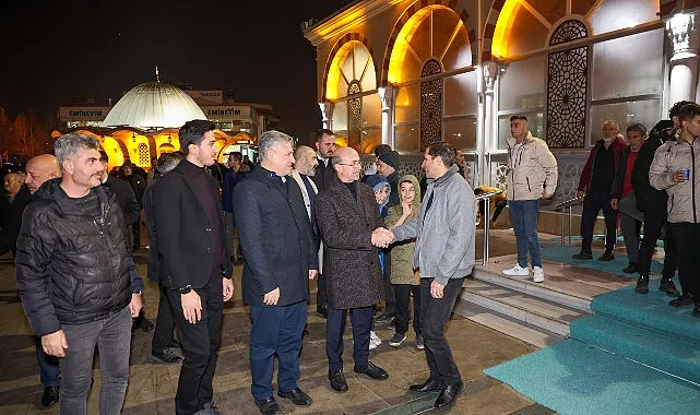 Başkan Pekyatırmacı vatandaşların kandil bereketine ortak oldu gündem haberi