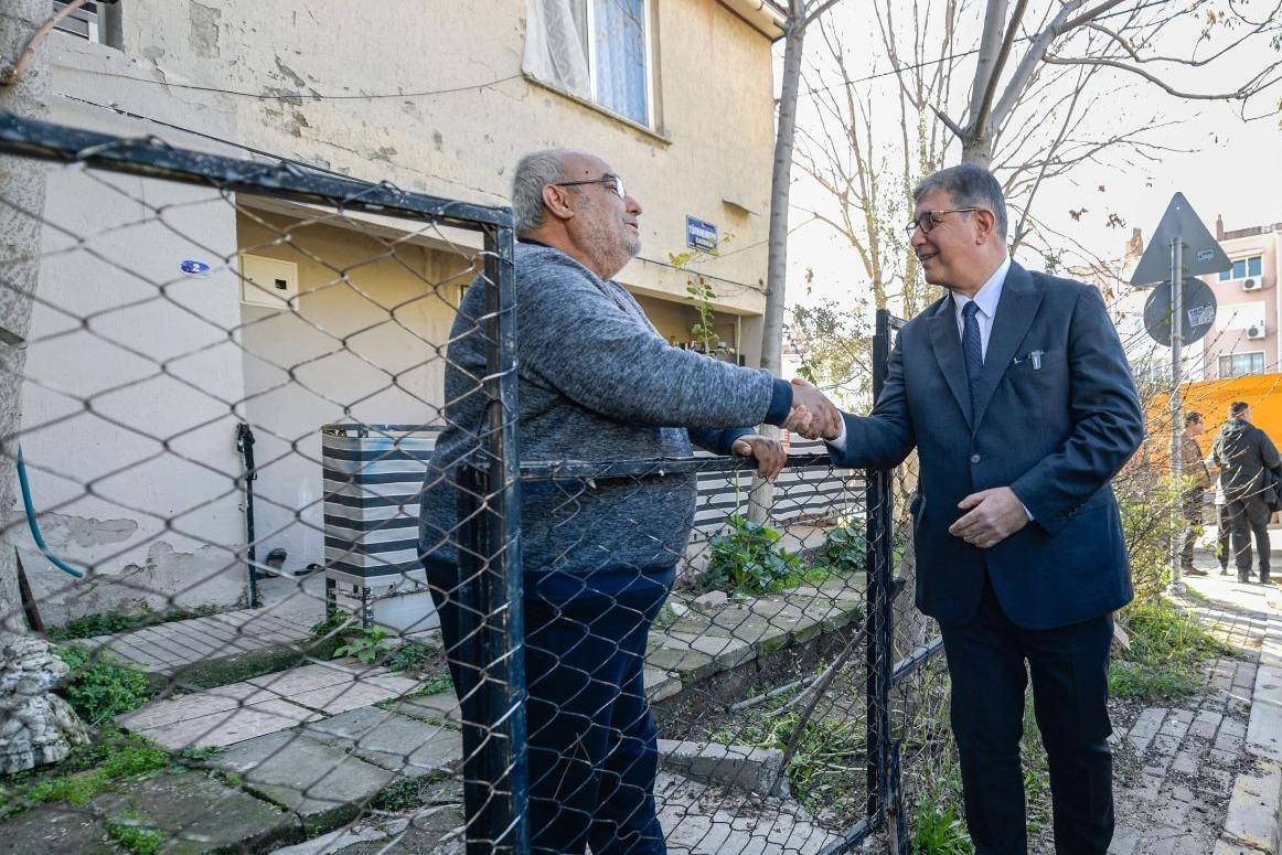 Başkan Tugay İzmir Buca’nın sorunları için sahada haberi