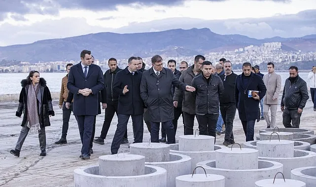 Başkan Tugay Kordon’daki çalışmaları inceledi “Kordon daha güvenli, yeşil ve konforlu olacak haberi