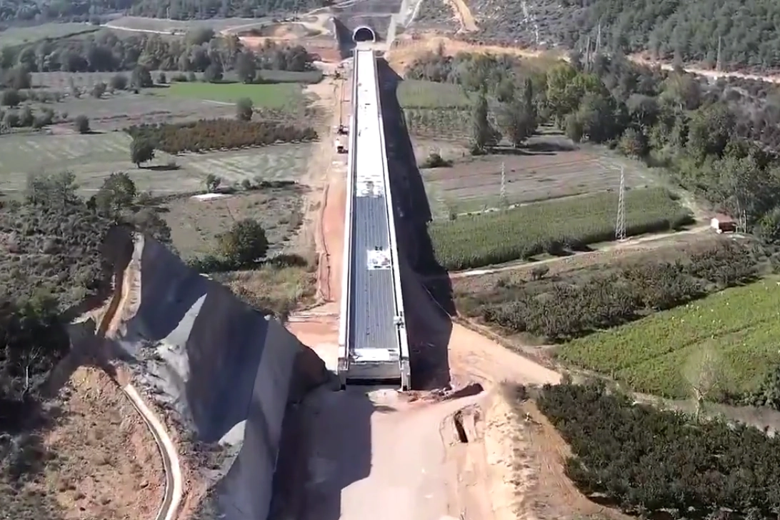 Bursa-Yenişehir-Osmaneli Hızlı Tren Hattı'nda son durum... Yüzde 90 aşıldı! haberi