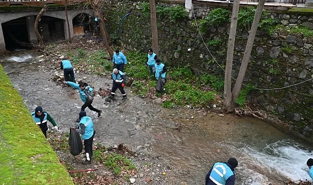 Büyükşehir ve MASKİ’den Çaybaşı Deresi’nde Hummalı Çalışma haberi