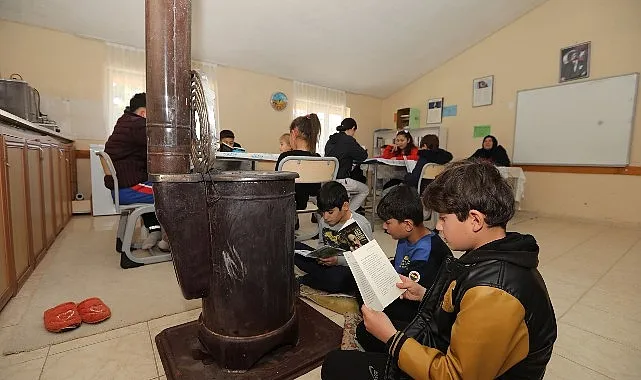 Büyükşehir’den Kırsaldaki Çocuklara Kitap Desteği haberi