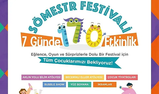 Çeşme Belediyesi’nden çocuklara renkli Sömestr Festivali! haberi