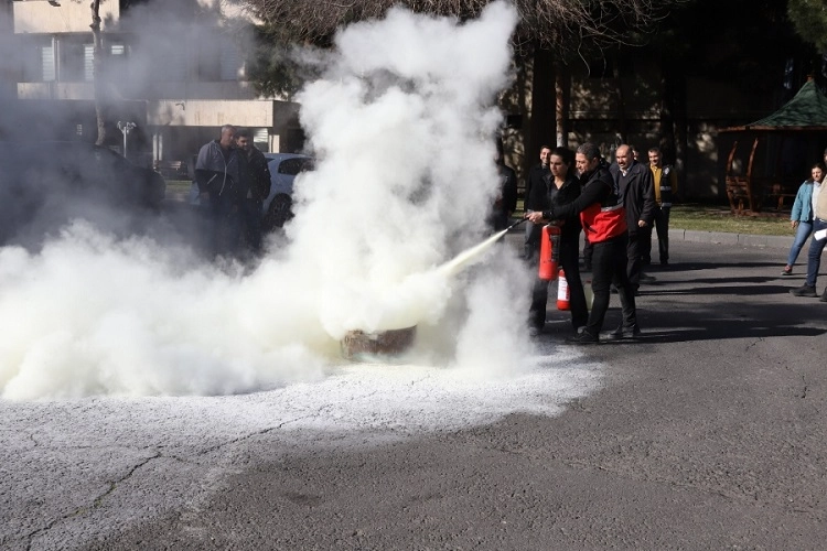 DBB personeline ‘acil durum’ eğitimi verildi haberi