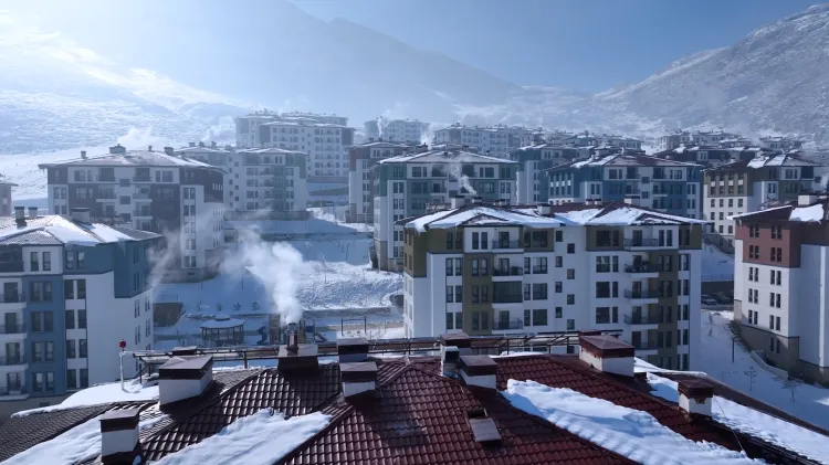 Elbistan'da afetzedeler yeni yuvalarına yerleşiyor haberi