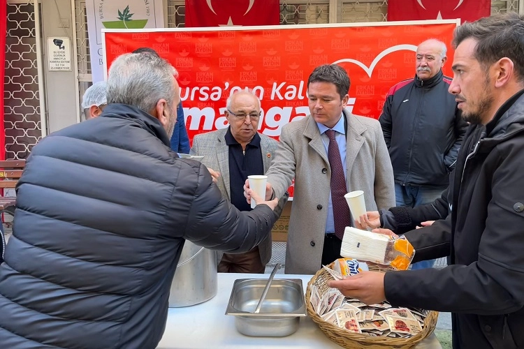 Erkan Aydın’dan Bursa Osmangazi mahallelerine ziyaret haberi