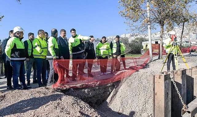 İZSU'dan Bayraklı'ya 200 milyon liralık yatırım