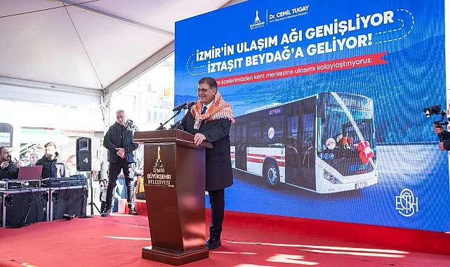 İZTAŞIT kolaylığında 7’nci durak Beydağ  Tugay: İzmir'in hakkını sonuna kadar savunacağız