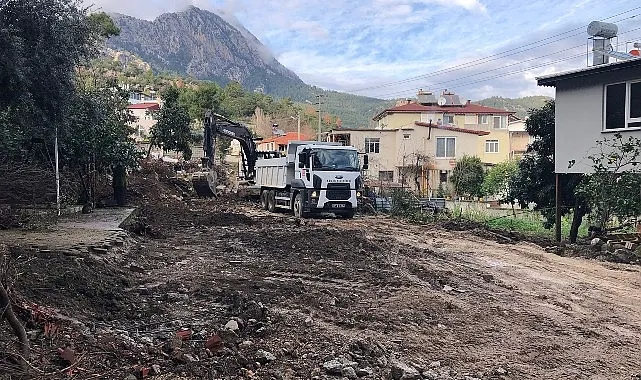 İmar yollarında çalışmalar sürüyor haberi