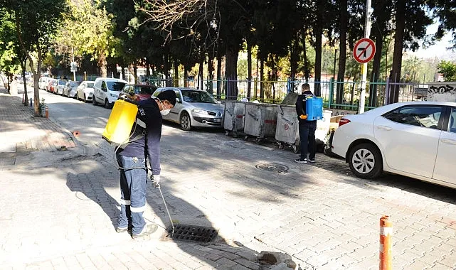 Karşıyaka’da ilaçlama mesaisi devam ediyor gündem haberi