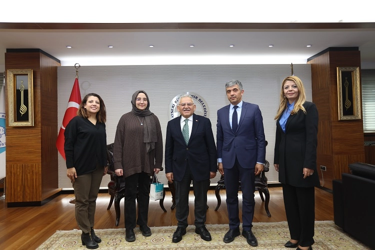 Kayseri Büyükşehir 'Altın Öğrenci'yi ağırladı haberi