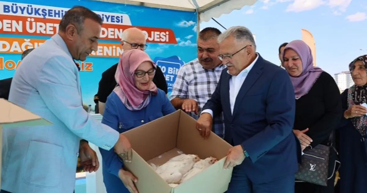 Kayseri Büyükşehir'den kırsala 200 milyonluk yatırım haberi