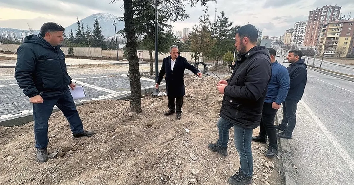 Kayseri Talas'ta millet bahçesi tam gaz haberi