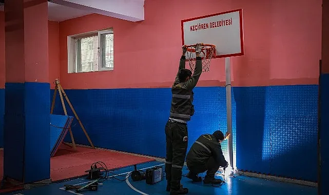 Keçiören Belediyesi devlet okullarına destek sağlıyor haberi