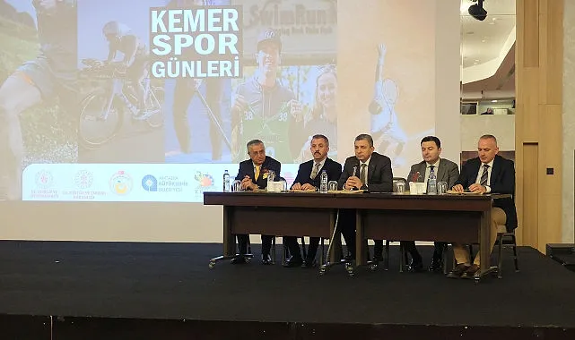 Kemer Spor Günleri toplantısı gerçekleştirildi haberi