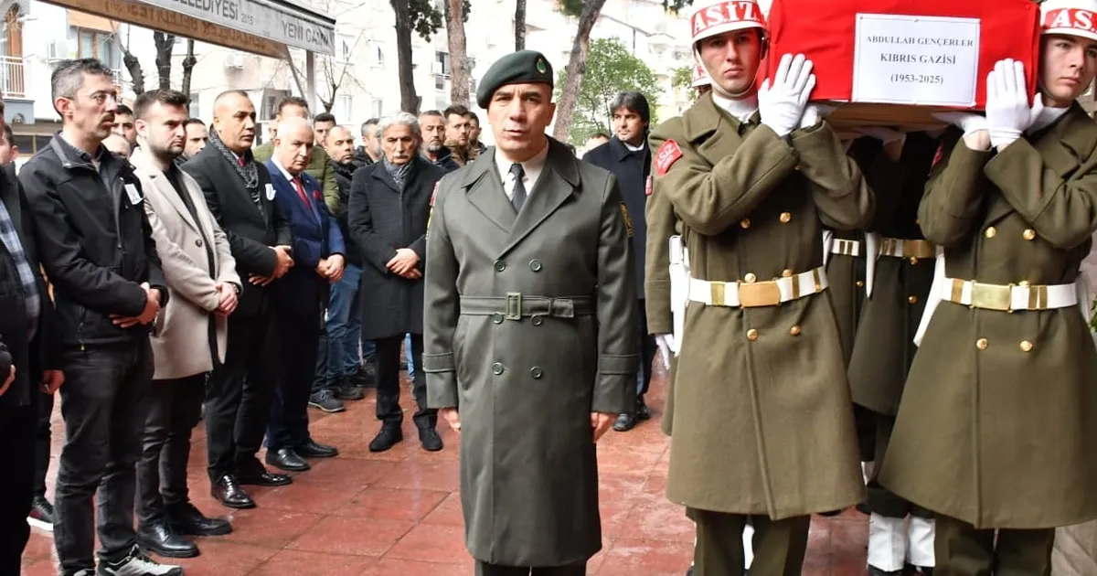 Kıbrıs Gazisi sonsuzluğa uğurlandı haberi