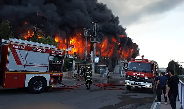 Kocaeli İtfaiyesi'nden 11 bin 980 olaya müdahale haberi