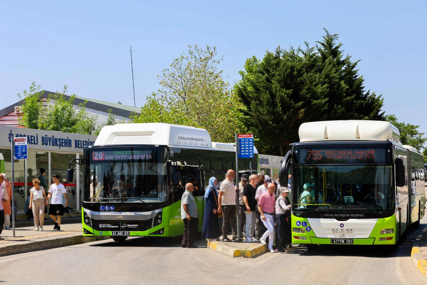 Kocaeli'nin otobüsleri 51 milyon yolcu taşıdı haberi