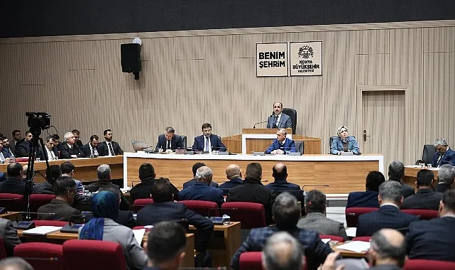 Konya Büyükşehir Meclisi’nin 2025 Yılı İlk Toplantısı Yapıldı haberi