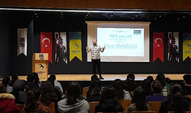 LGS ve YKS adayları için 'Kazandıran Taktikler Semineri' düzenlendi haberi