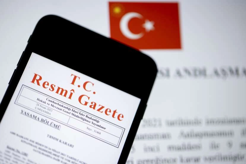 Milletlerarası 5 antlaşma Resmi Gazete'de haberi