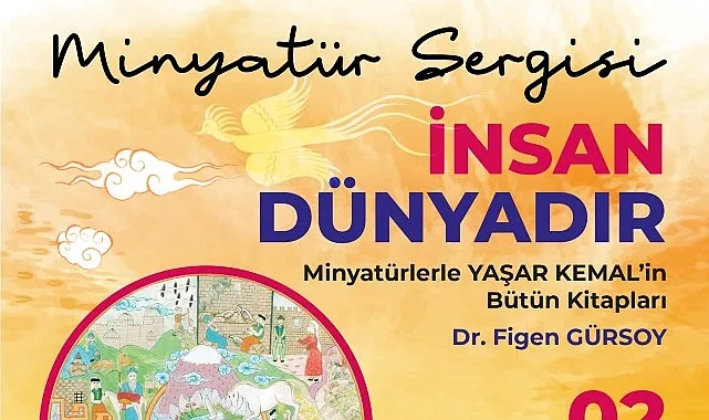 Minyatür sanatıyla Yaşar Kemal sergisi haberi