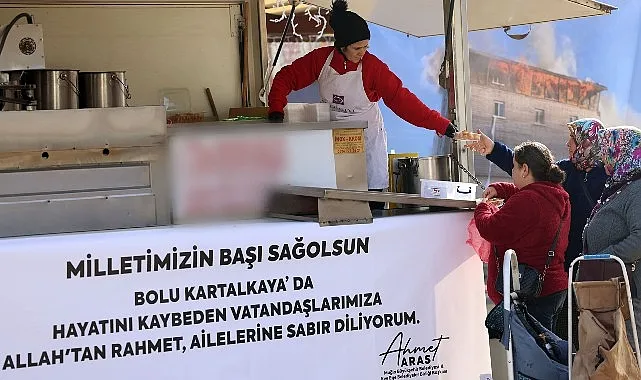 Muğla Büyükşehir Yangında Hayatını Kaybedenler İçin Lokma Dağıttı haberi