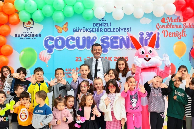 Mutlu çocukların şehri Denizli haberi