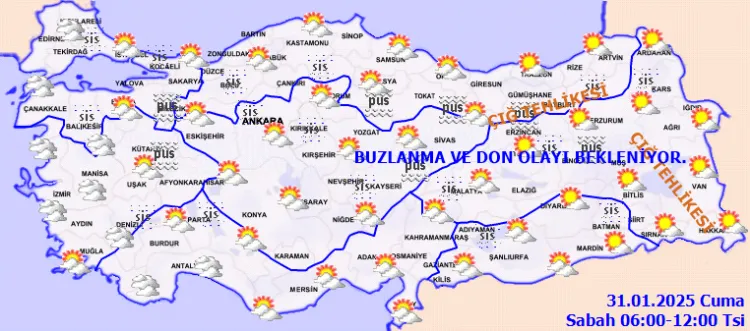 Ocak'ın son gününde yurtta hava nasıl? haberi